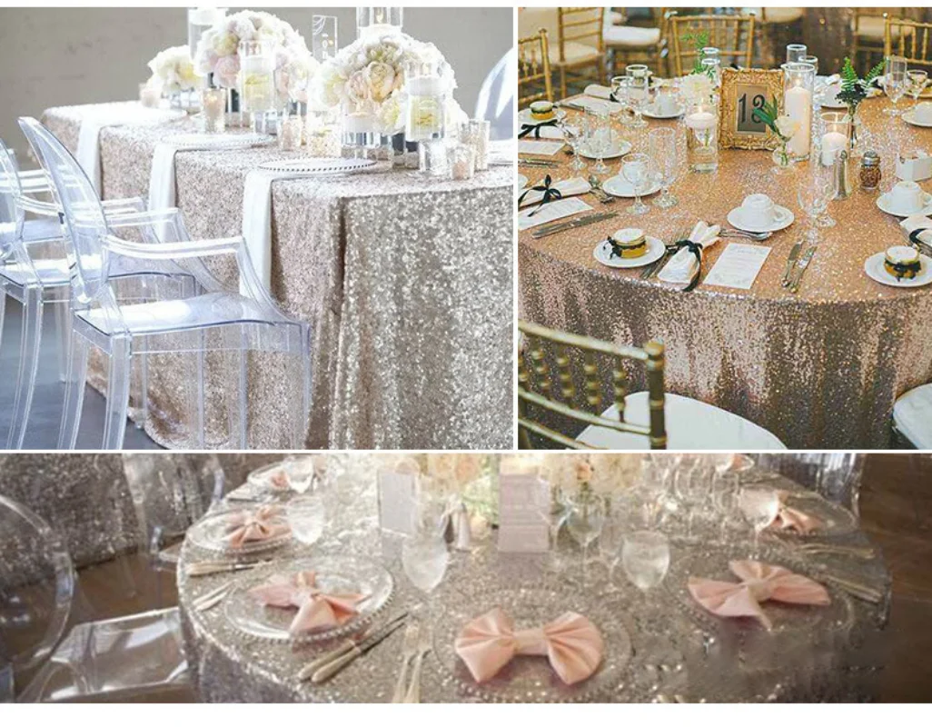 Paillettes garza abito da sposa sfondo panno personaggio tiro sfondo puntelli Festival decorazione creativa puntelli