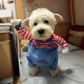 Halloween Dog Cosplay Jumpsuit 1