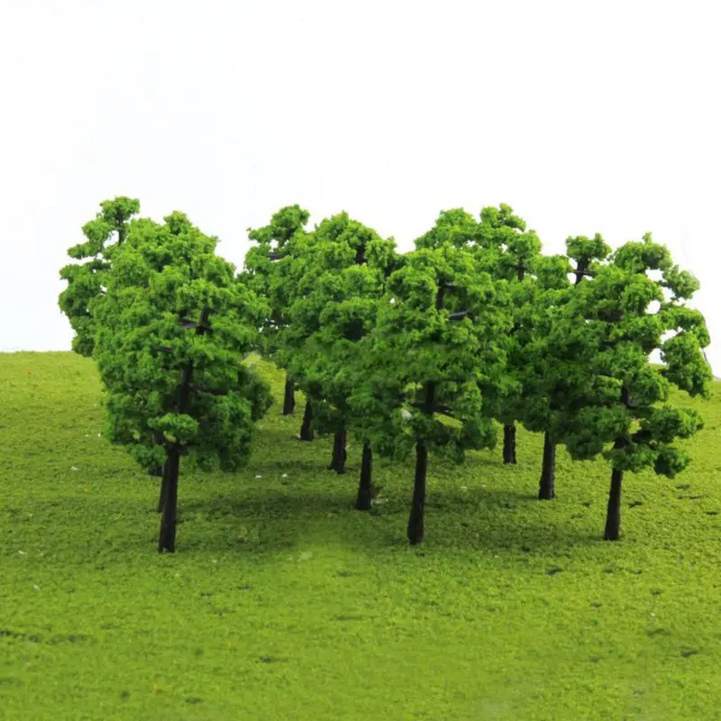 20pcs 7cm Model Tree Simulation Tree 1:100 Scale For Trains Railway Diorama War Games DIY Landscapes