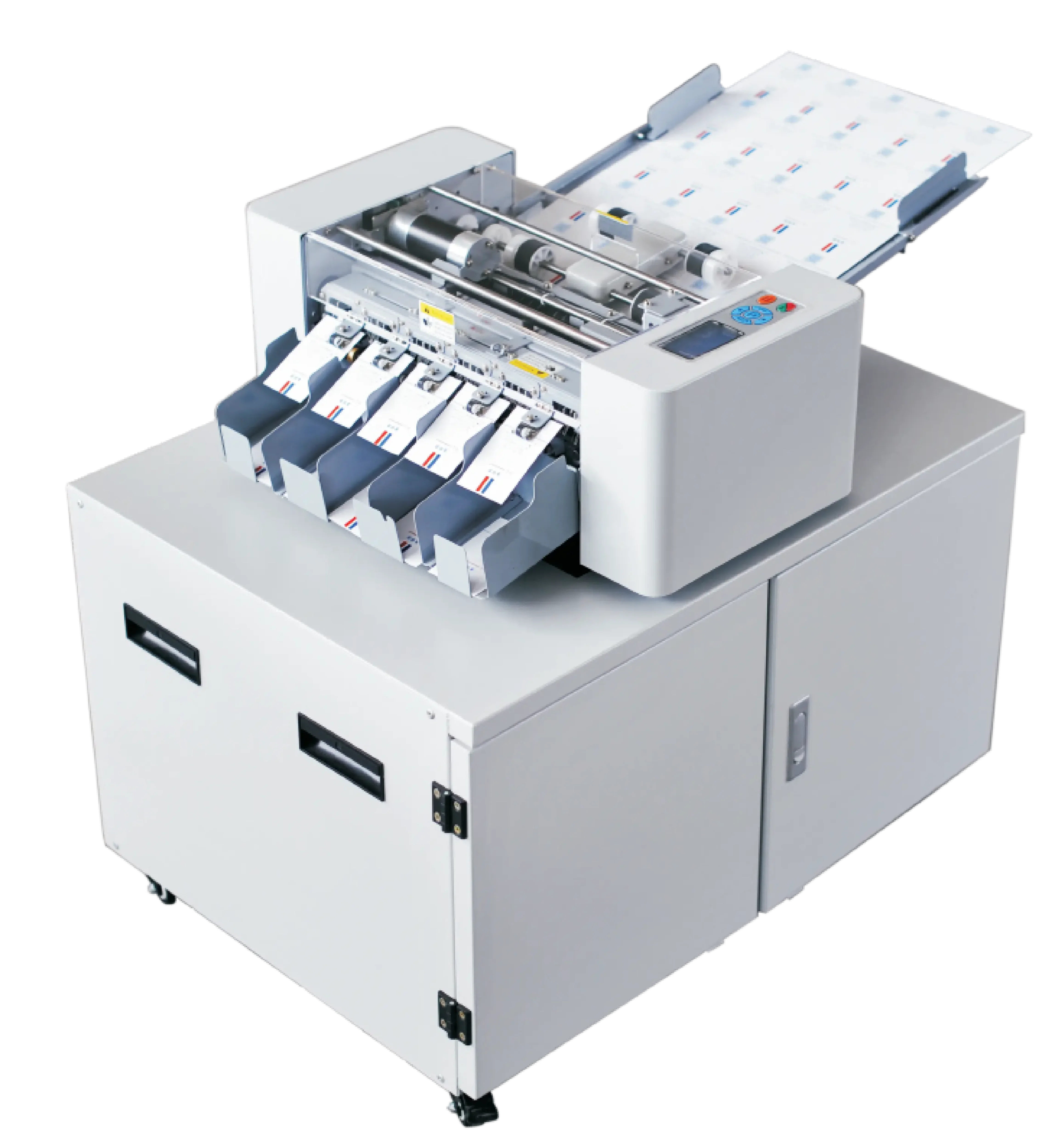 003 Full Automatic Business Card Cutter Durable Steel Blade Machine for Office Use