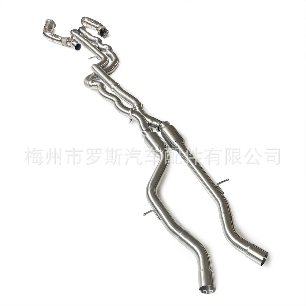 

Suitable for BMW M3 M4 F80 F82 3.0T 2014-2019 Equal length medium pipe with straight sewer pipe