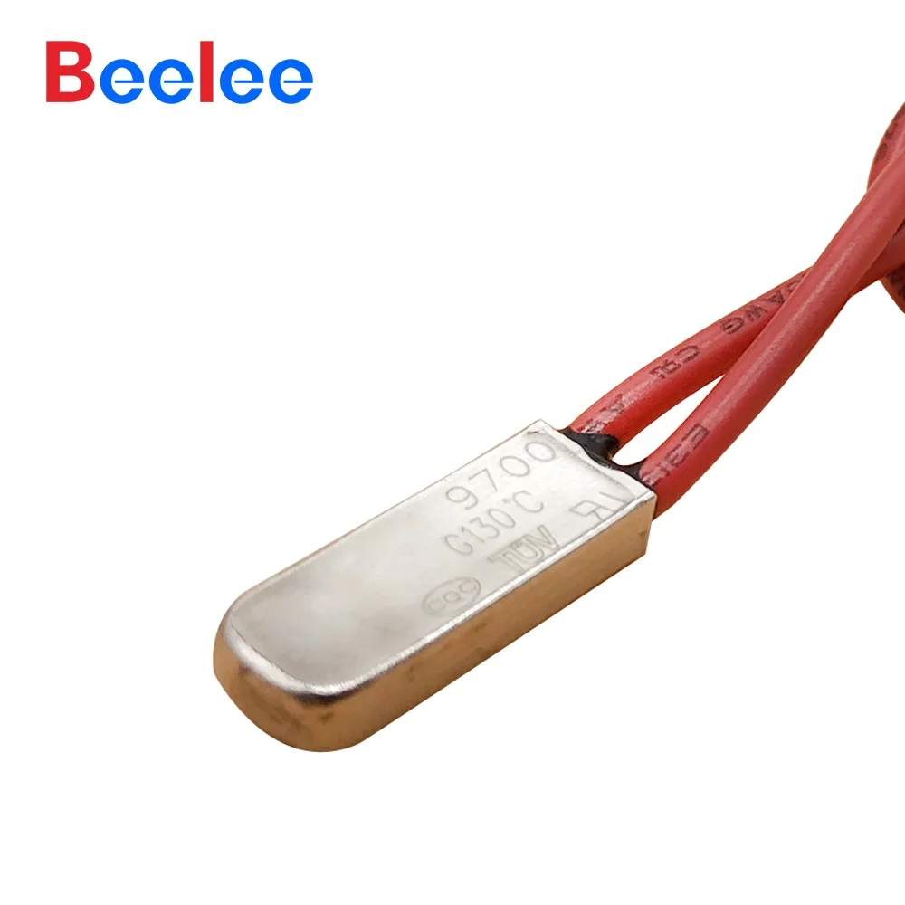 50 шт. BL-WK-9700-C термостат, нормально открытый/закрытый переключатель температуры, термовыключатель Н.О 5А, биметаллический регулятор температуры