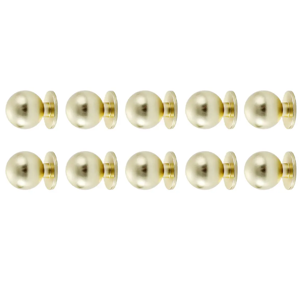 10pcs Zinc Alloy Circular Cabinet Knobs for Kitchen For Drawers Dressers Wardrobes Home 24mm 30mm Compatibility