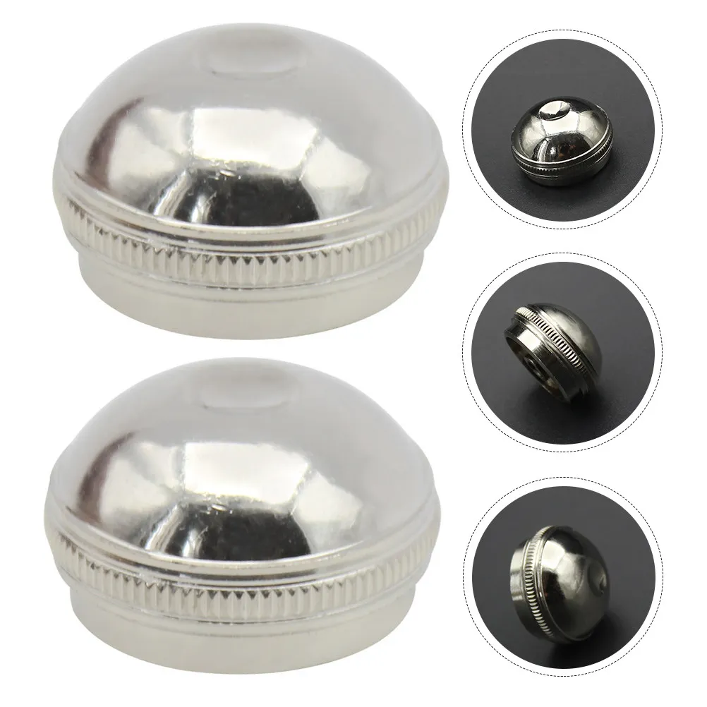 

2 шт. винтовые крепления для флейты, серебристые, устойчивые к коррозии, аксессуары для флейты, для обслуживания музыкальных инструментов, компактный дизайн