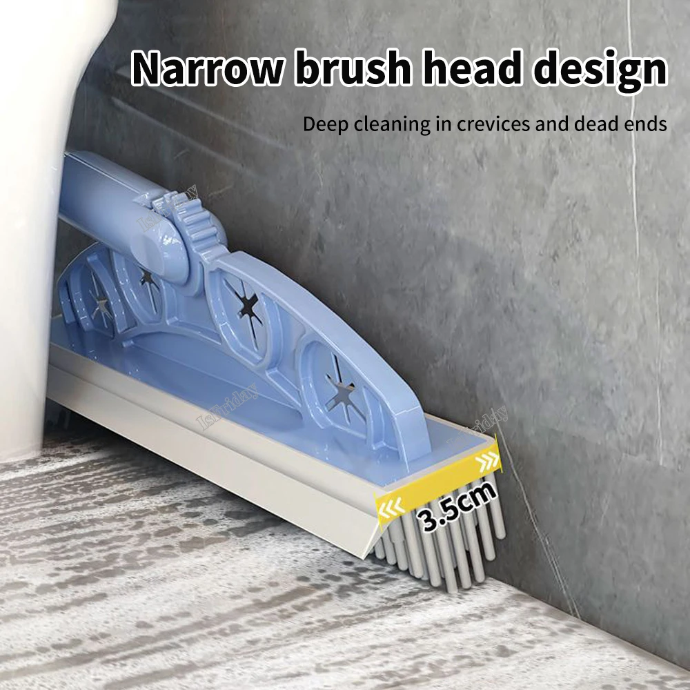 Multifunctional Silicone Floor Brush  Useful Things At Home Ultra Practical Cleaning Products For Home Straw Cleaning Brush