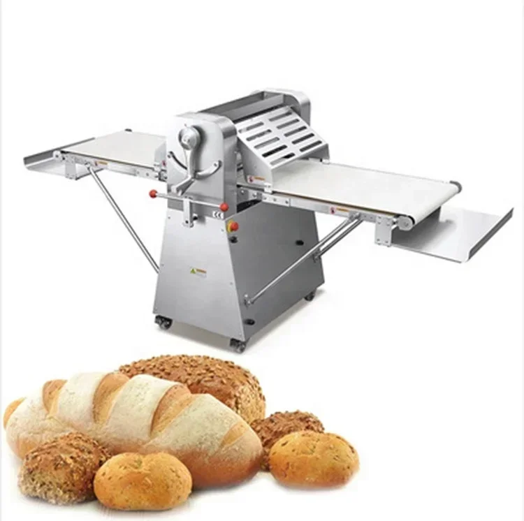 Commercial Bakery Croissant Making Machine Desktop Dough Sheeter Croissant Production Machine