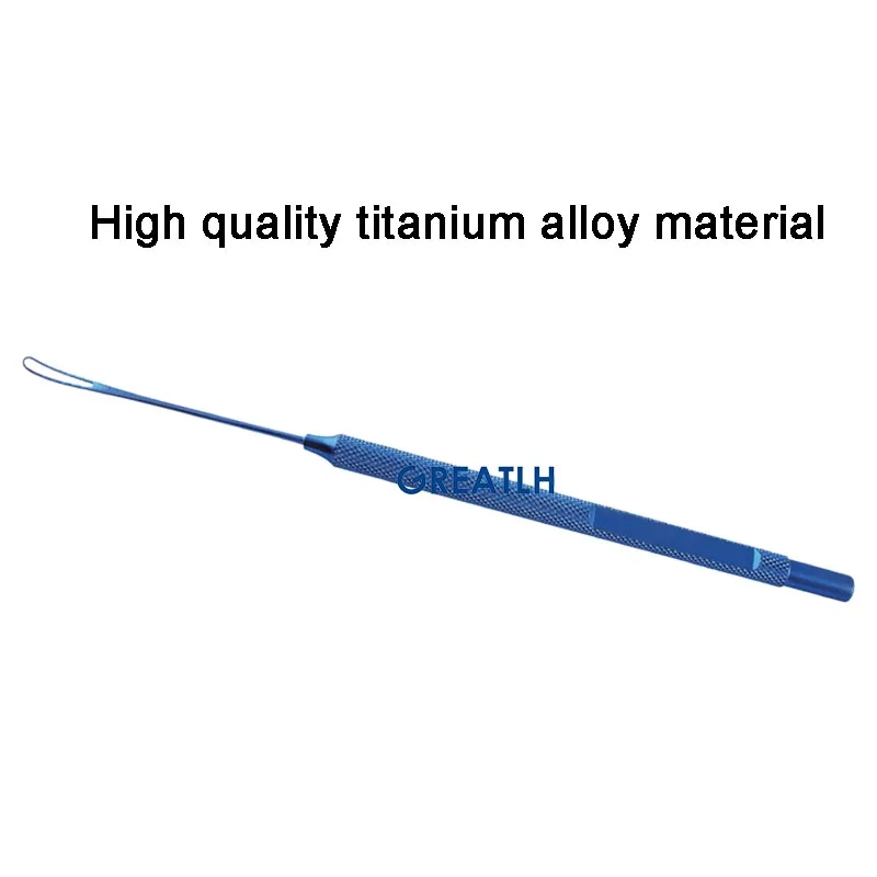 1pcs Eye Lens Loop Ophthalmic Loops Ophthalmic Surgical Tool Titanium Alloy