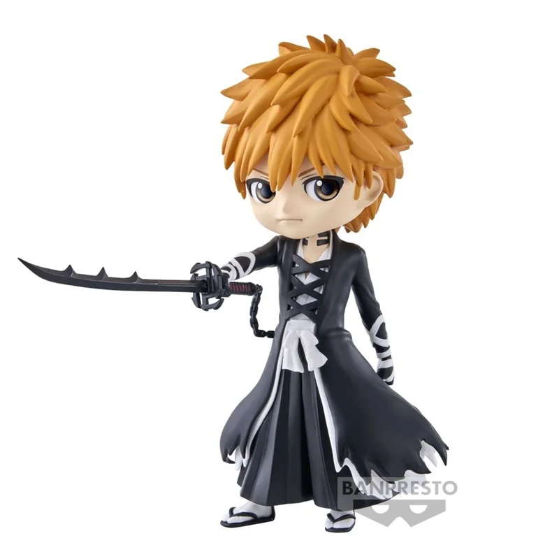 Figurki anime Kurosaki Ichigo BLEACH BANDAI Q Posket Nagroda Dekoracja na biurko Ozdoba Figurka Model Zabawki