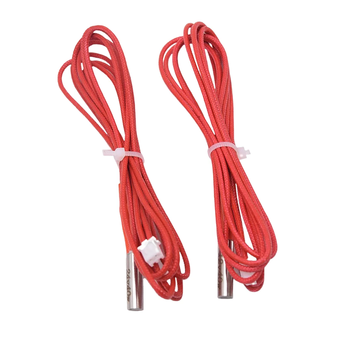 

3D Printers Parts Cartridge Heater 12V/24V 40W 6*20mm 1M Reprap Cable For Creality CR-10/S/Pro,CR-X,Ender 3, Ender-5