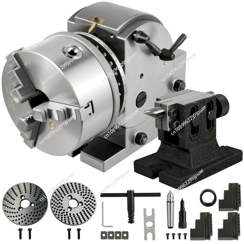 Dividing Headd BS-0-4 Inch  Chuck Precision Semi Universal Dividing Head For Milling Machine Rotary Table