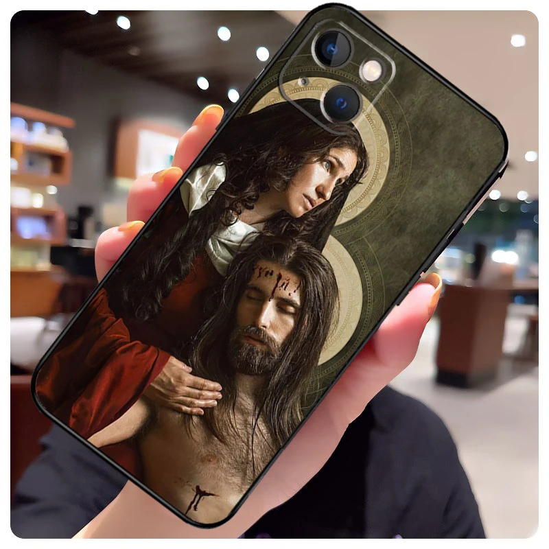 حافظة مريم العذراء ويسوع لهاتف آيفون 17 إير 17 برو حافظة هاتف لهاتف أبل آيفون 17 برو ماكس #3