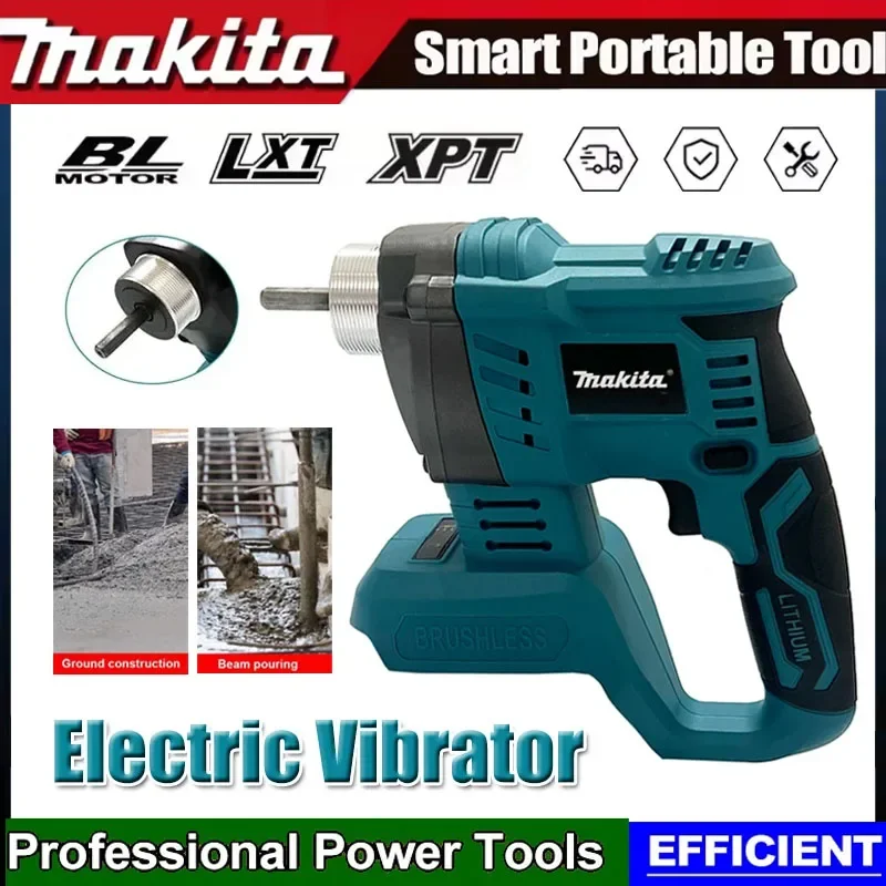 makita-cordless-electric-concrete-vibrator-concrete-compactor-concrete-brushless-high-power-mixing-power-tool-for-18v-battery