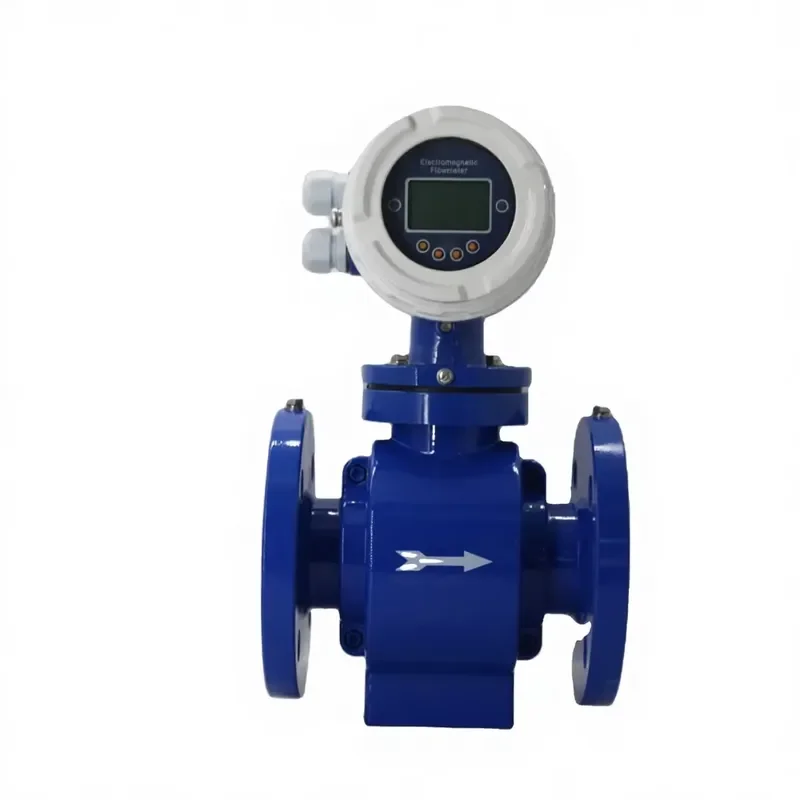 Best Selling Electromagnetic Flow Meter - LCD Display, Pulse & 4-20mA Output for DN15-DN300 Pipe Systems Premium Grade