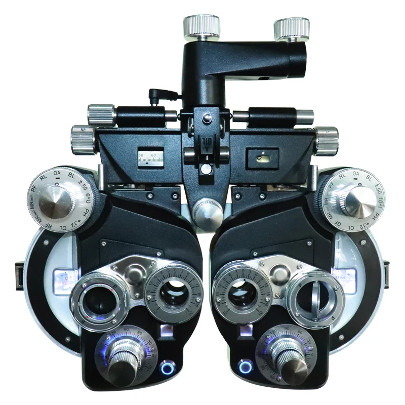 ML-600 China Ophthalmic Optometry Manual Refractor Vision Tester Phoropter With Led Light