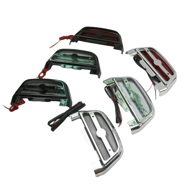 

Чехол для подножки заднего пассажира мотоцикла с подсветкой для Harley Touring Glide Trike