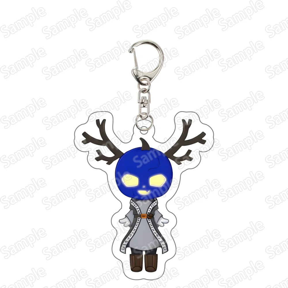 Game Forsaken Two Time Chance Keychain Accessories Bag Charms Elliot Womens Gamer Keyrings Jewelry Fans Freinds Gift 6cm