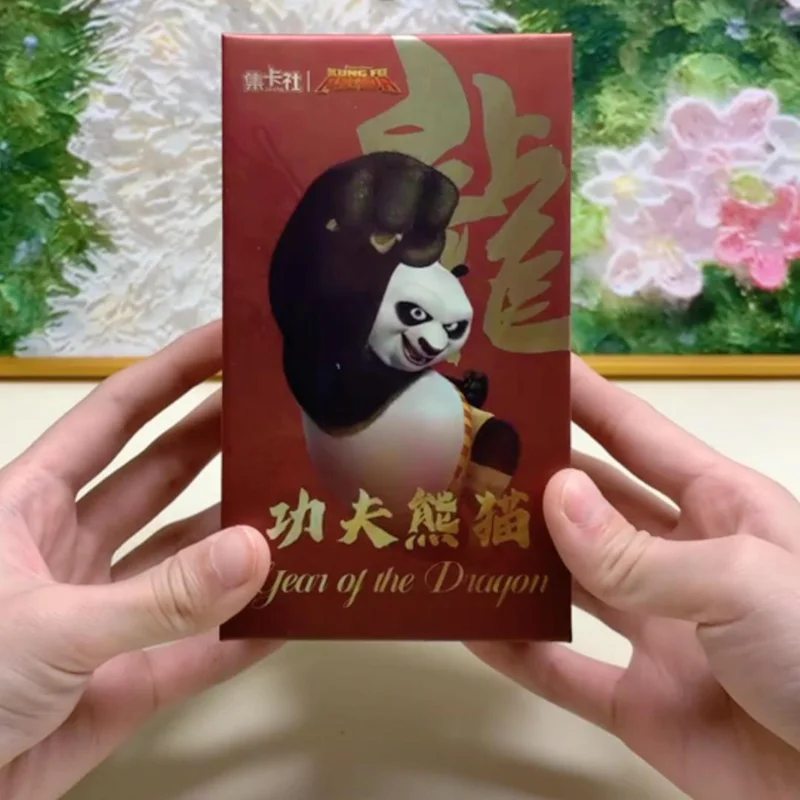 In Stock Original CARDFUN X DISNEY Kung Fu Panda Series Trading Card Decorate Birthday Surprise Gifts For Fans collector