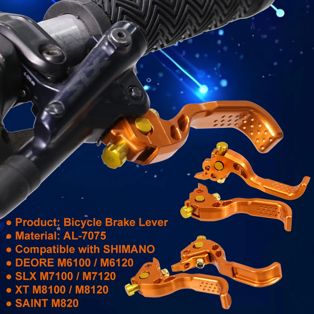 HEPPE Fahrrad-Bremshebel Ultraleichter Hydraulischer Scheibenbremshebel für SHIMANO DEORE M6100/6120 SLX M7100/7120 XT M8100/8120 – Detail 9
