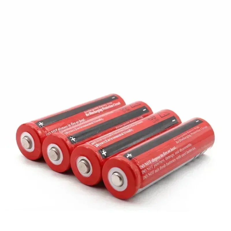 1-20 PCS 18650 bateria 3.7 V 4200 mAh bateria de íon recarregável para lanterna LED tocha batery bateria litio