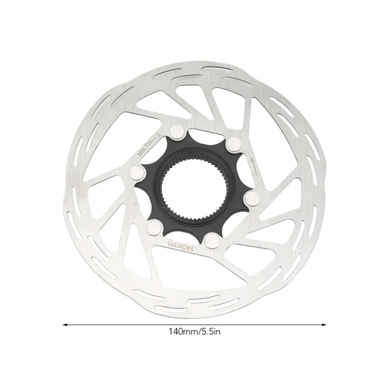 

140mm Mountain Bike Disc Brake Rotor Stainless Steel Alloy Hollowed Bike Centerlock Disc Rotor For Cycling Riding
