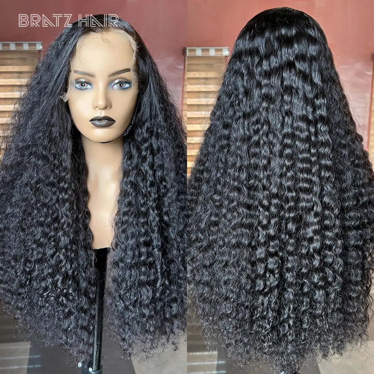 

300 Density Loose Deep Wave 13x4 HD Lace Frontal Wig Curly 4x4 Lace Closure Human Hair Wigs for Women Invisible HD Lace Wigs