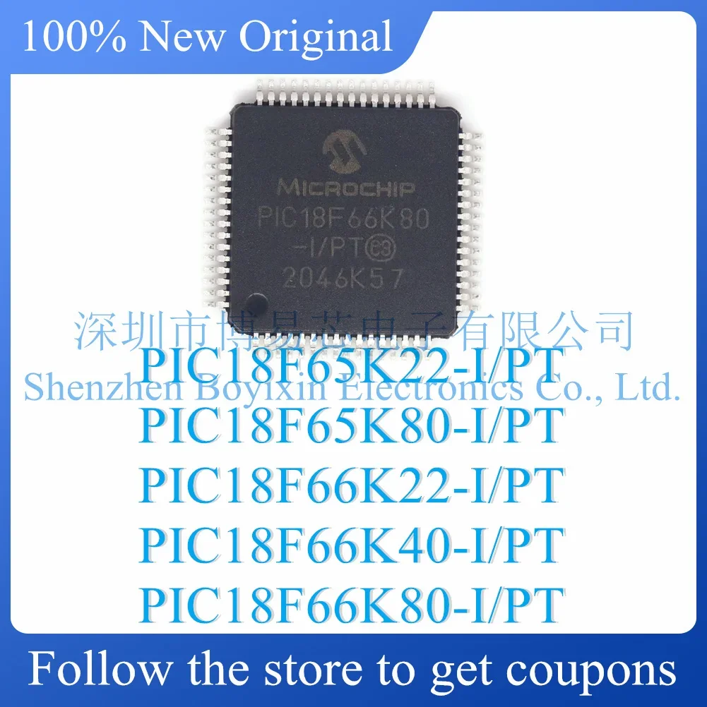 PIC18F65K22 PIC18F65K80 PIC18F66K22 PIC18F66K40 PIC18F66K80-I/PT New protective case