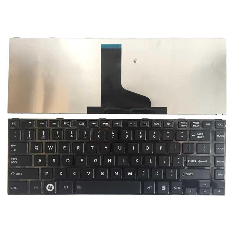 

NEW US Keyboard for TOSHIBA Satellite L800 M800 L845 L830 L840 L805 black US laptop keyboard