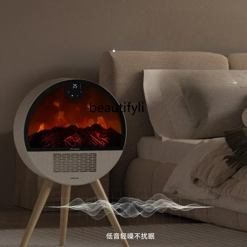 Hot sales  Simulation flame heater winter fireplace electric heater bathroom heating