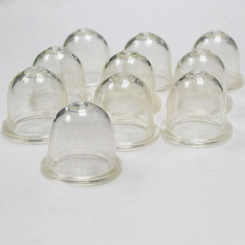 10 Stück 19/22mm Kraftstoffpumpen-Vorwärmspumpen-Set für Benzinmotor-Kettensägen, Rasentrimmer, Gartengeräte und Freischneider