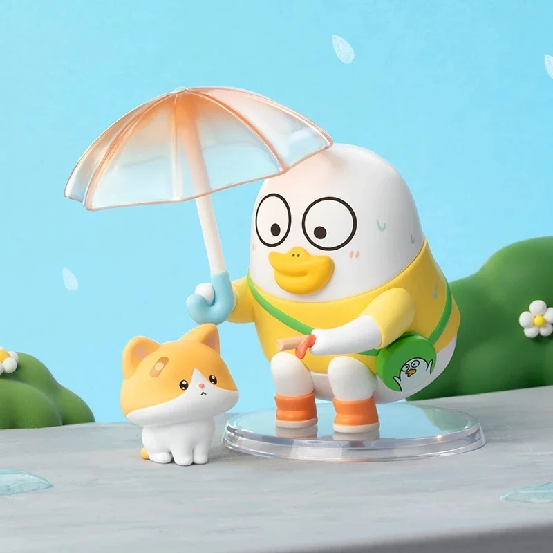 POP MART Duckyo Never Grows Up Serie Blind Box Mystery Box Guess Bag Spielzeug Puppe Niedliche Anime Figur Desktop Ornamente Sammlung