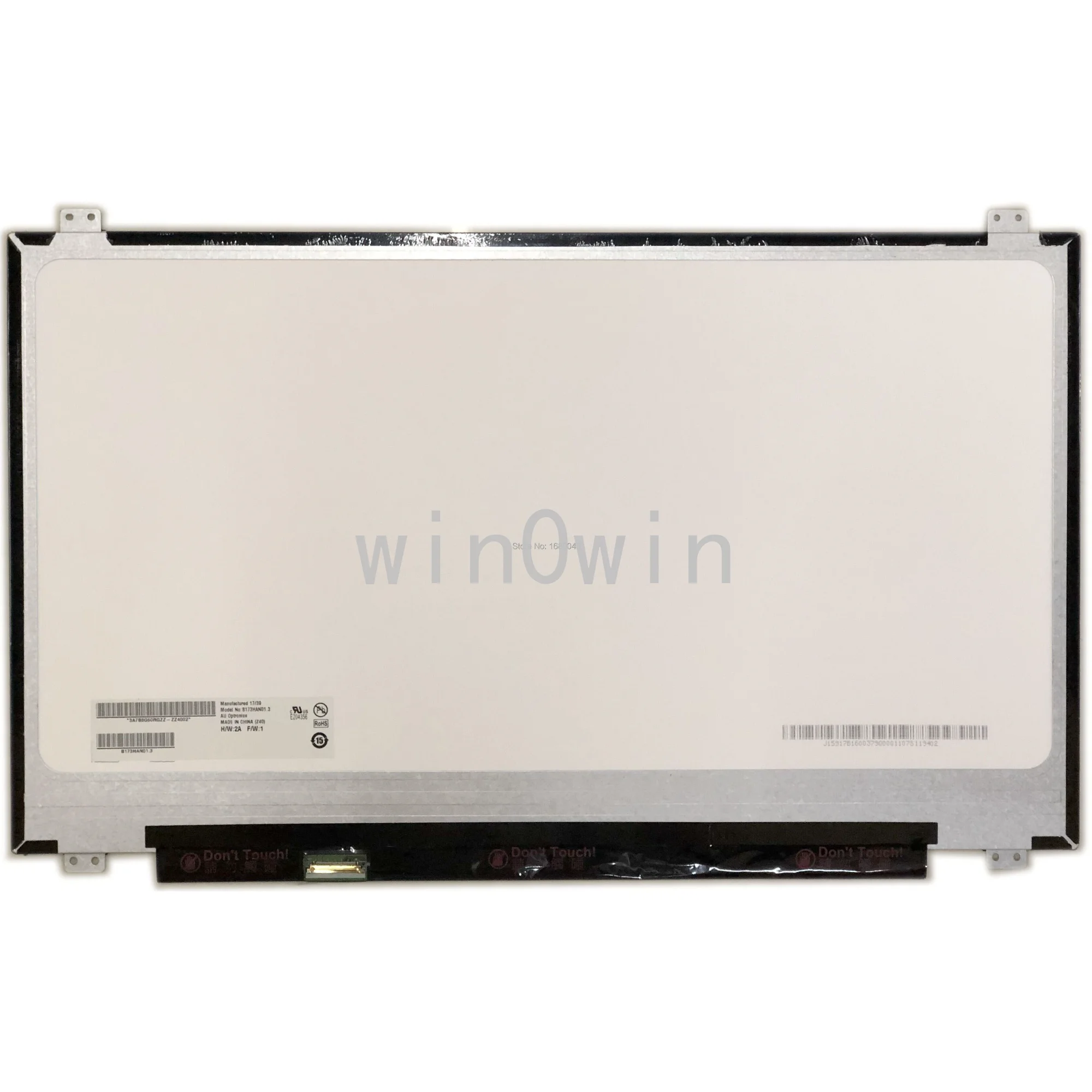 Imagem -01 - Tela de Painel Lcd Ips 17.3 x Polegadas 30 Pinos Display de Matriz B173han01.3 tela de painel lcd ips 173 x polegadas 30 pinos display de matriz b173han013 01