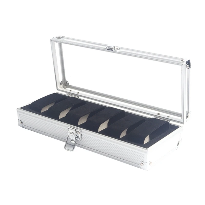 6/12 Grids Watch Box Display Cases Box Jewelry Watch Holder for Watch