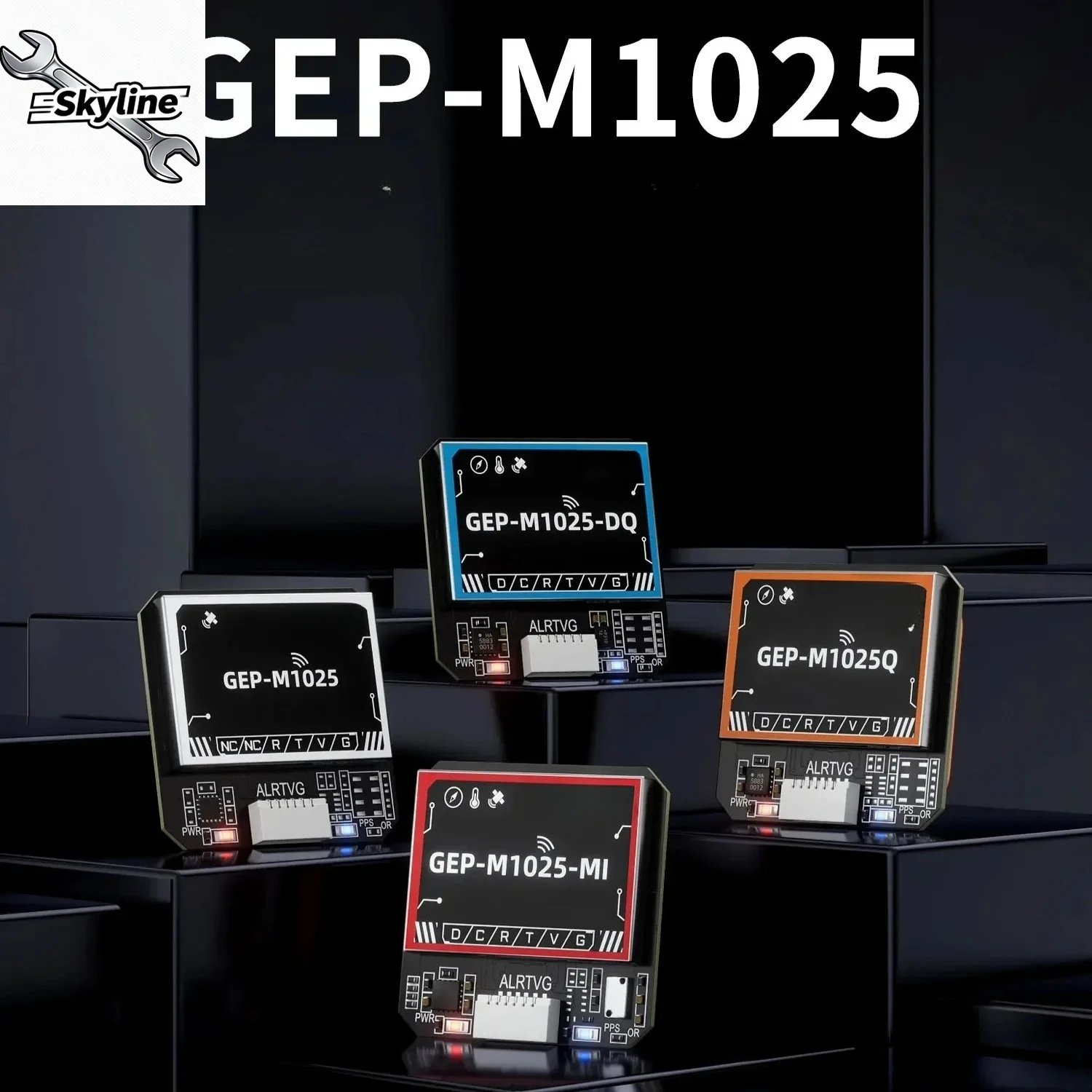 M1025 Series GPS Module, M10050 Chip Multi-Satellite with Magnetometer Barometer Farad Capacitor for Drone Accuracy