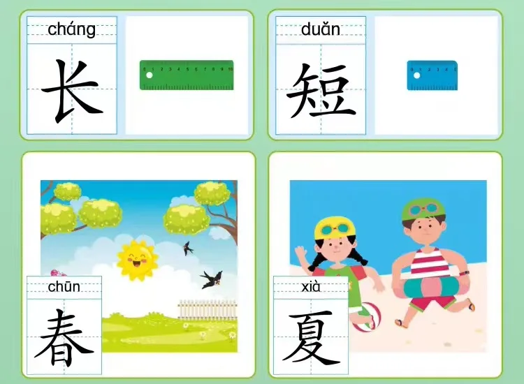 4 Books/set 600-word Calligraphy Didactic Book for Children Chinese Characters Pre-School Practice Kids Early Education Book