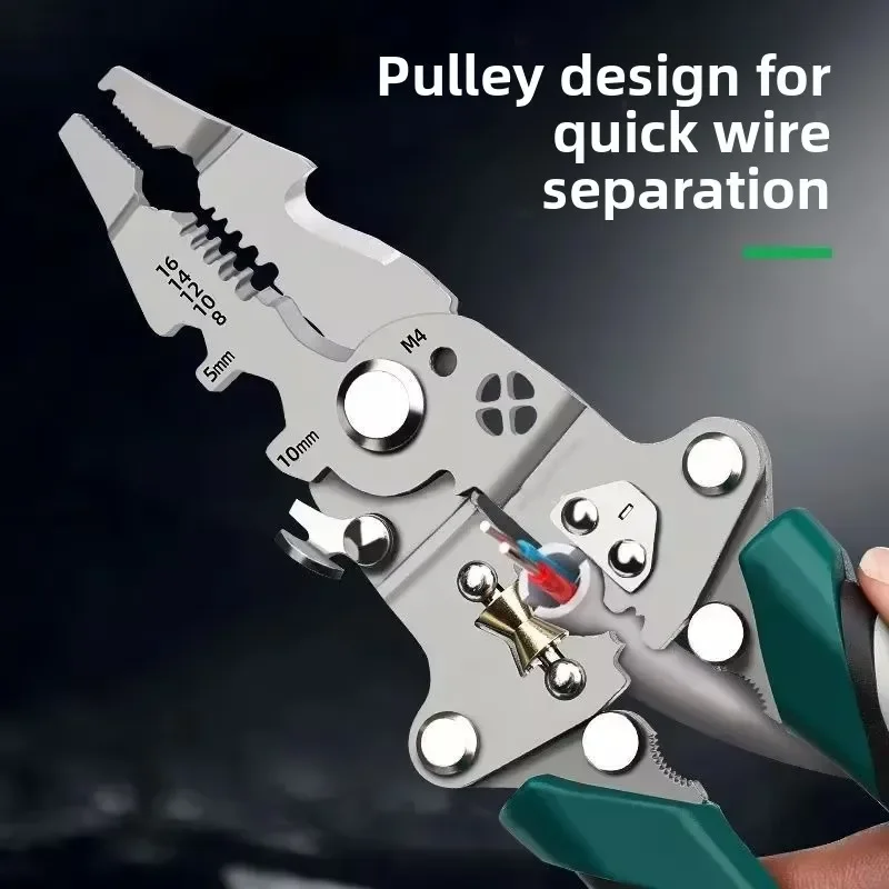 

Высококачественные складные многофункциональные промышленные плоскогубцы для зачистки проводов