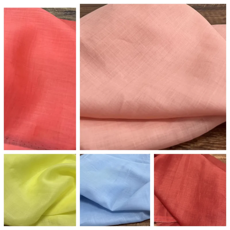 

100x138cm pure ramie fabric, suitable for making linings, summer camisoles, dresses and other clothing.