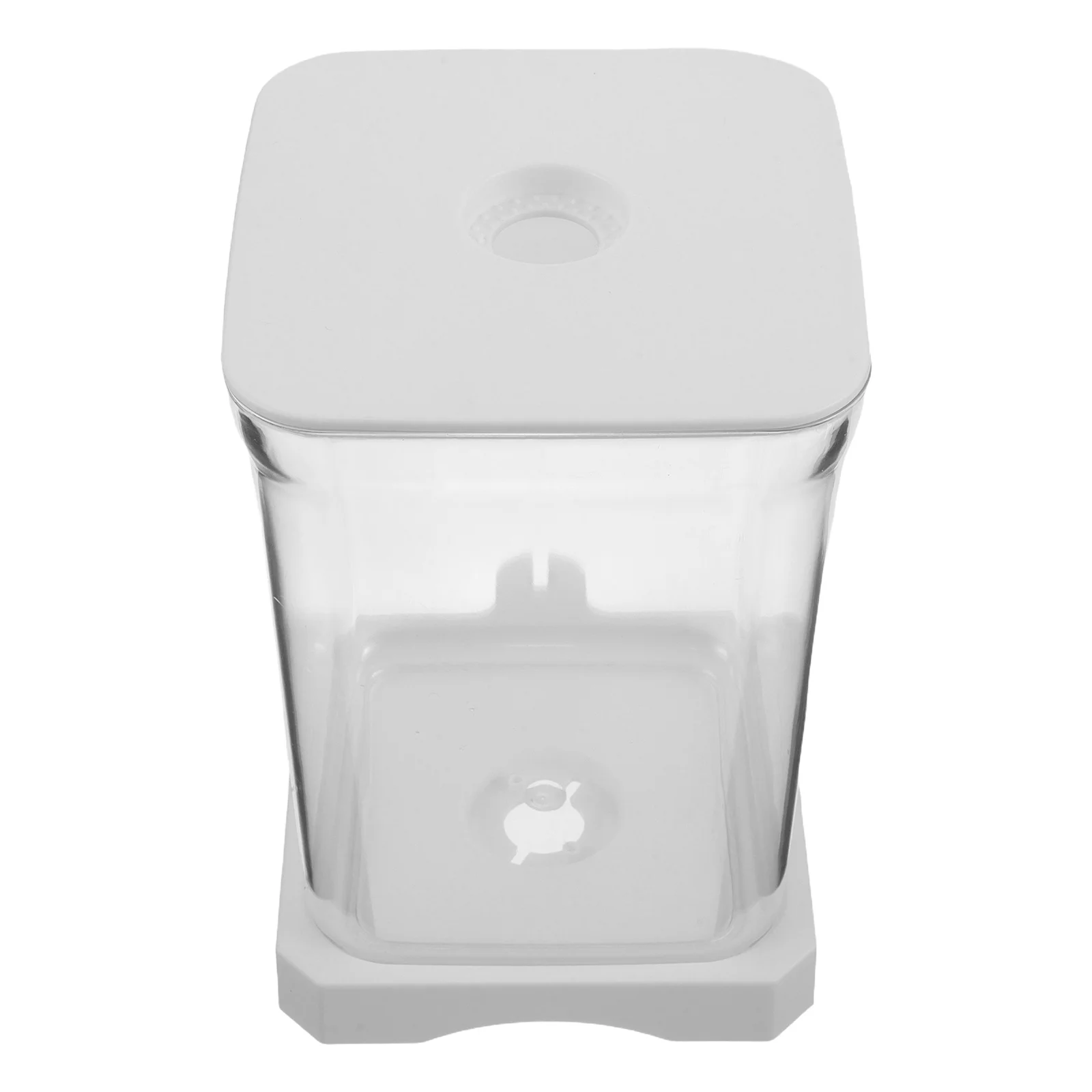 

Desktop Tank Aquarium 17.5X14.3Cm Compact Ecological Design Transparent Betta Fish Bowl For Office Desk Small Aquarium Tank