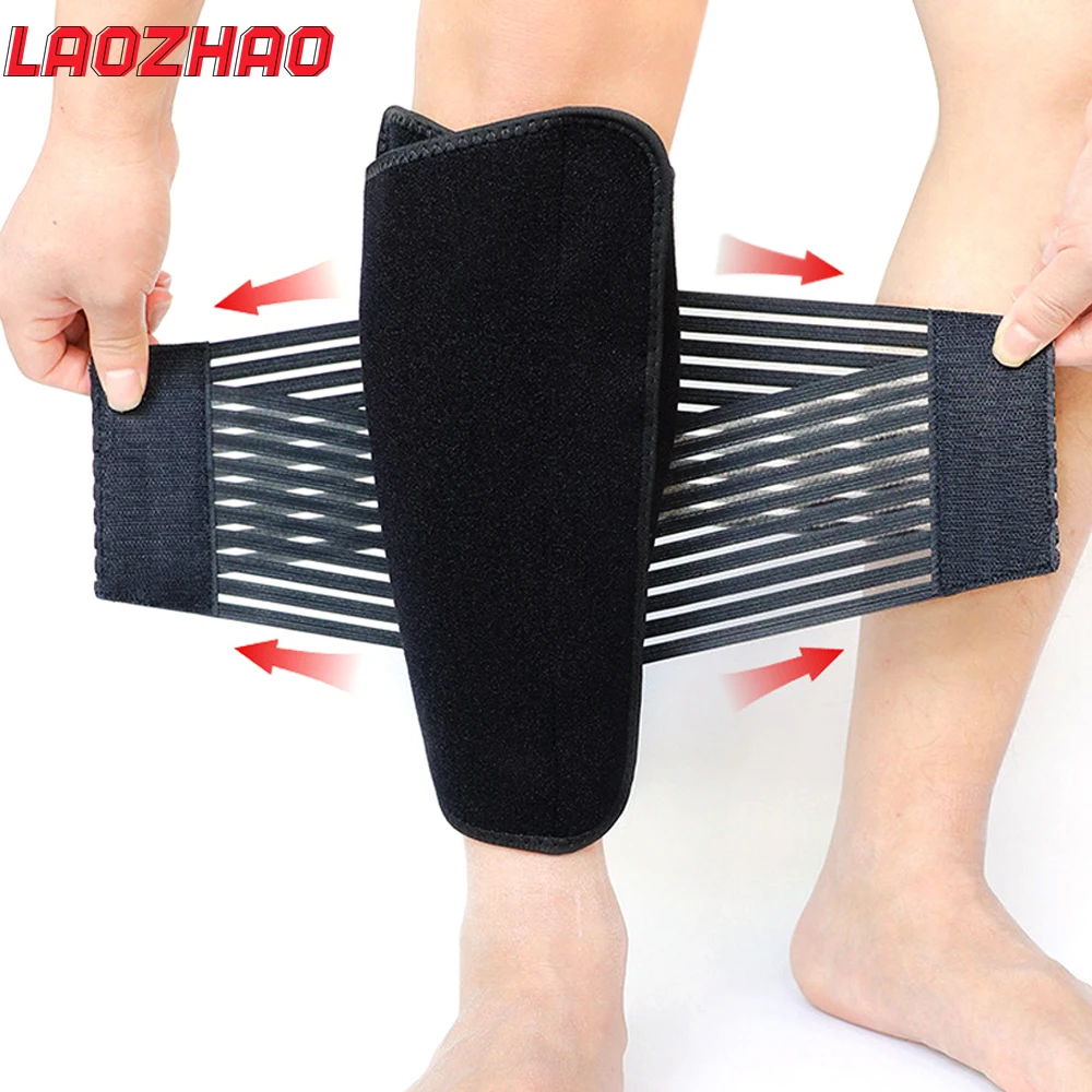 Adjustable Calf Compression Brace for Swelling Relief & Varicose Veins,Support for Torn Calf Muscles,All-Day Wear for Men &Women