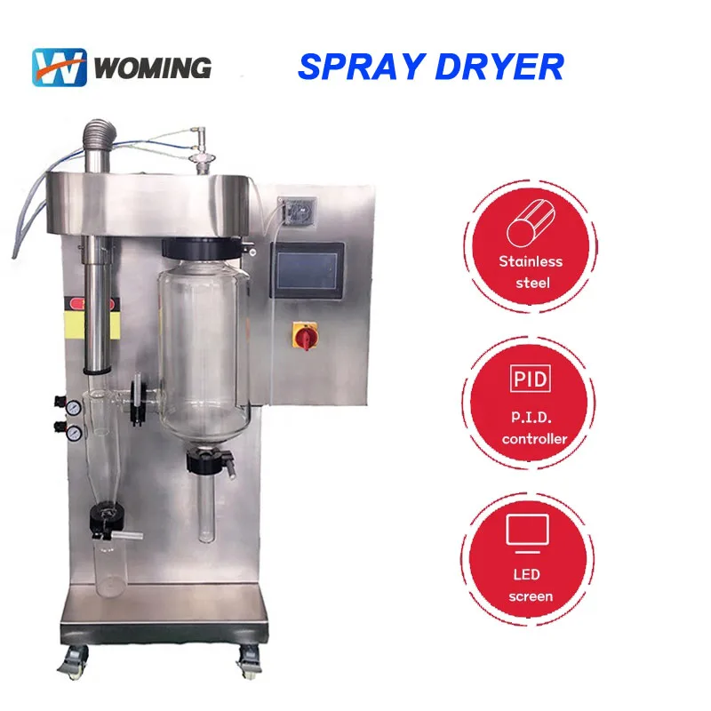 Mini Lab Spray Dryer Machine 2L Milk Egg Powder Spray