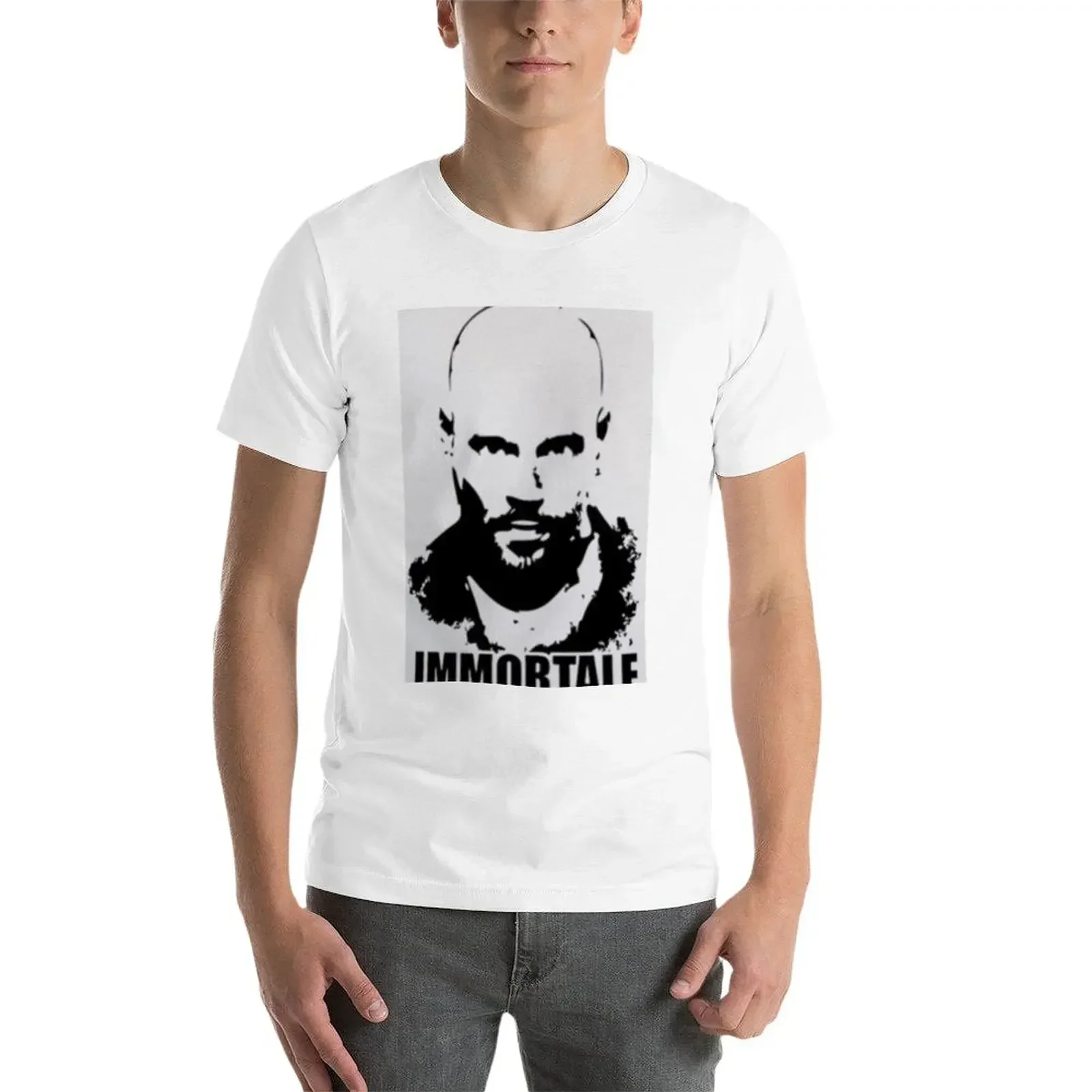 Gomorra-Ciro T-Shirt Street Wear Effen Shirts Grafische T-Shirts Grafische T-Shirts Voor Heren Katoen