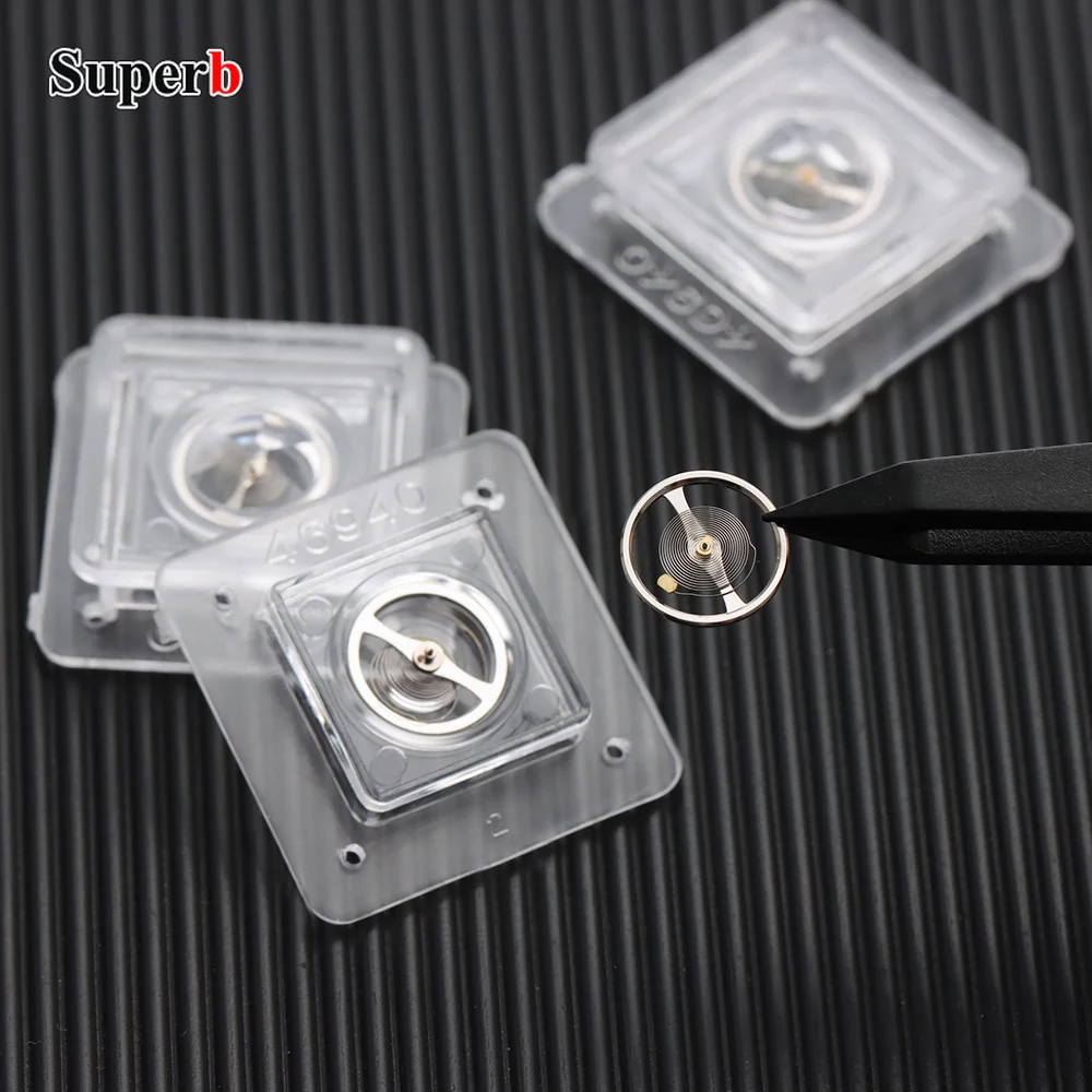 1/2/3/5pcs Watch Movement Accessories Brand New NH35 Balance Wheel, NH36 Balance Wheel, White Balance Wheel With Hairspring