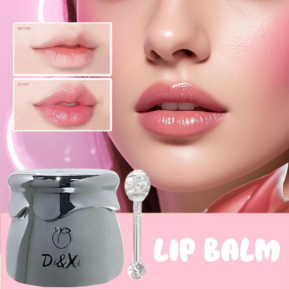 

Увлажняющий бальзам для губ с желеобразной текстурой, нежирная и нелипкая формула, интенсивное увлажнение, косметическое средство для ухода за губами.