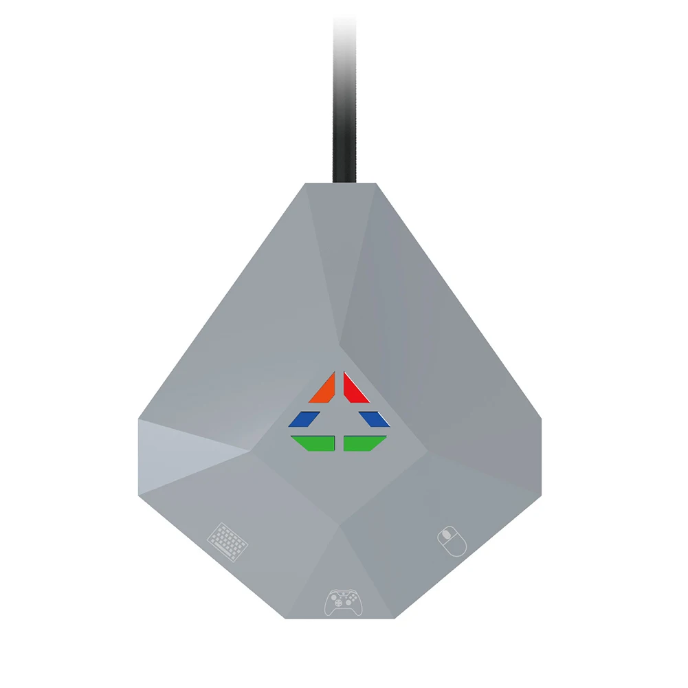 

Проводной USB-адаптер с LED-индикатором для подключения мобильных геймпадов, клавиатур и мышей к NS/Playstation 4/Playstation 3/Xbox One