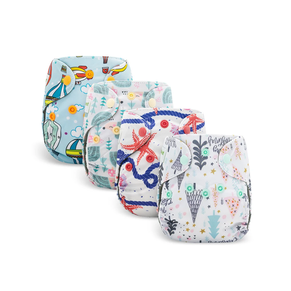 Baby Diapers Nappies Cloth Adjustable One Size Potty Pants Accessories