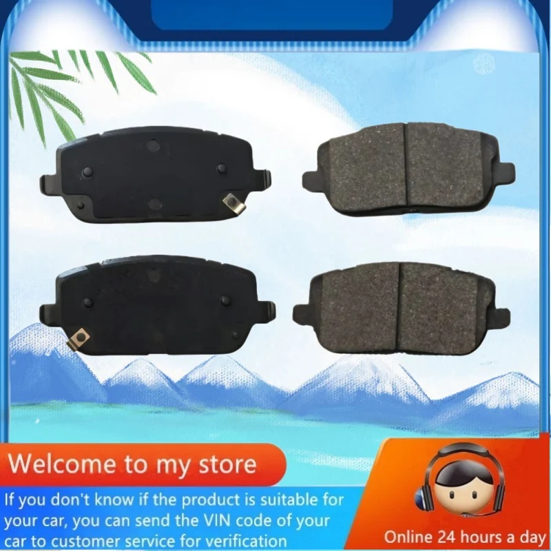 

For Zeekr 9X Rear Brake Pads 2.0T-Hybrid / 2025 2026 / Auto Parts