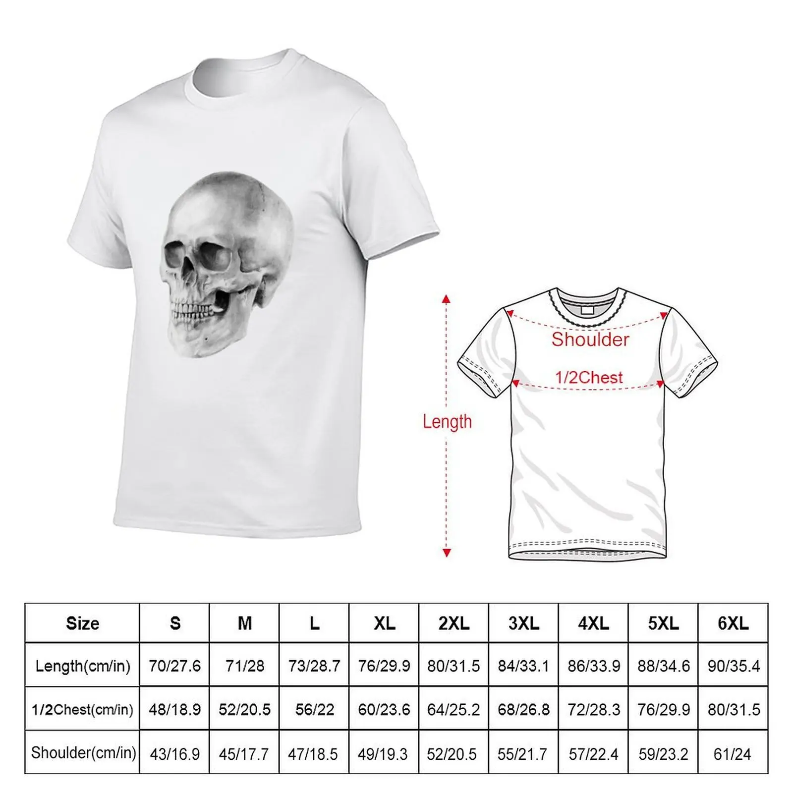 I could be wrong Skull study T-Shirt basketball graphic tees graphic t shirts clothes for men