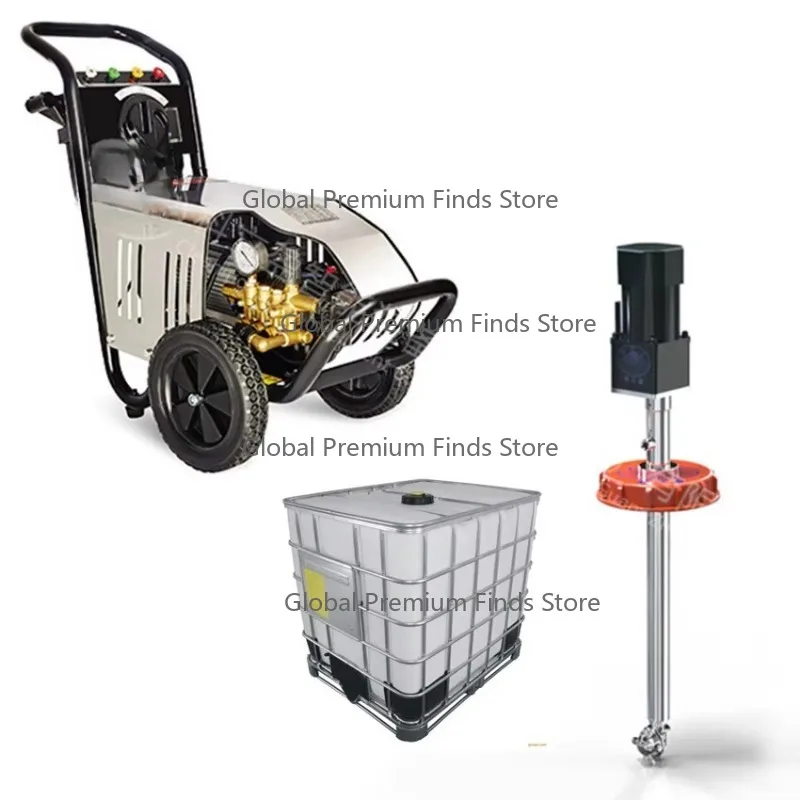 Tank Cleaning Machine /High Pressure Pump for IBC Tote Tank Cleaning System