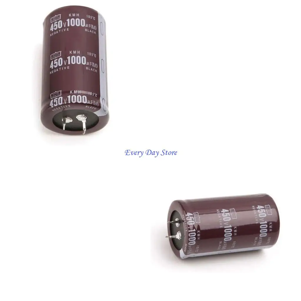 

High Frequency 450V 1000uF Aluminum Electrolytic Capacitor Through Hole Mounting Type for Display Circuit and Switching