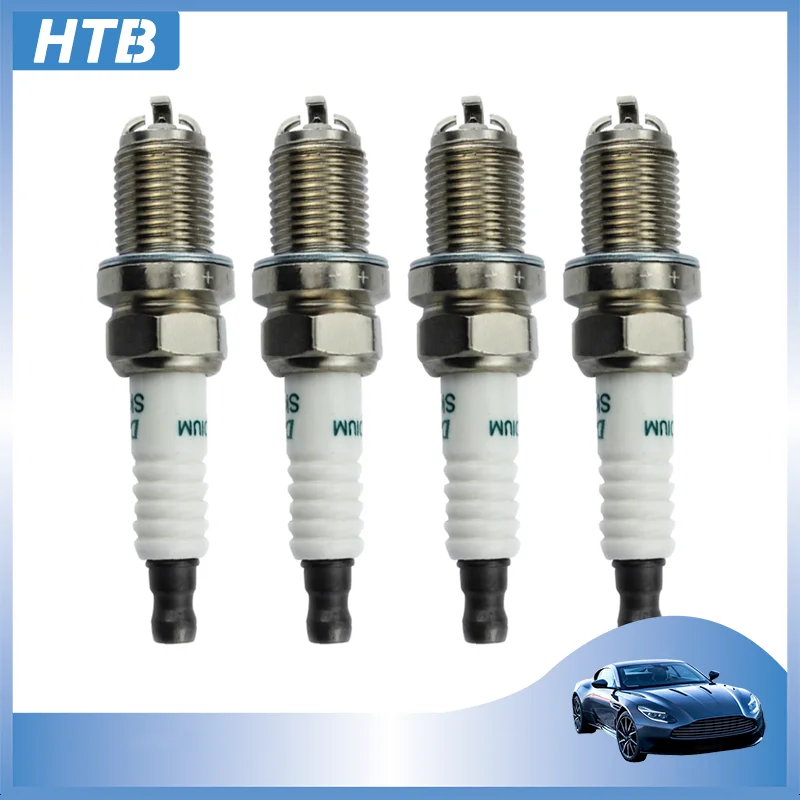 4pcs 90919-01230 SK20BR11 Iridium Spark Plugs For Toyota Avensis RAV4 1997-2008 Verossa T25 AZT250 ZAT251 9091901230 SK20BR-11