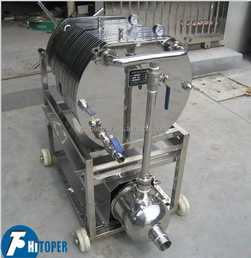 Meerlaagse Roestvrijstalen Plaatfilterpers